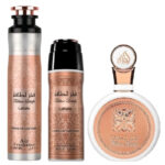 Lattafa Fakhar Woman gift set - + Perfumed Spray + Room Freshener