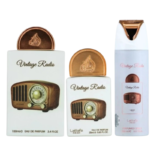 Lattafa Vintage Radio gift set - + + deospray