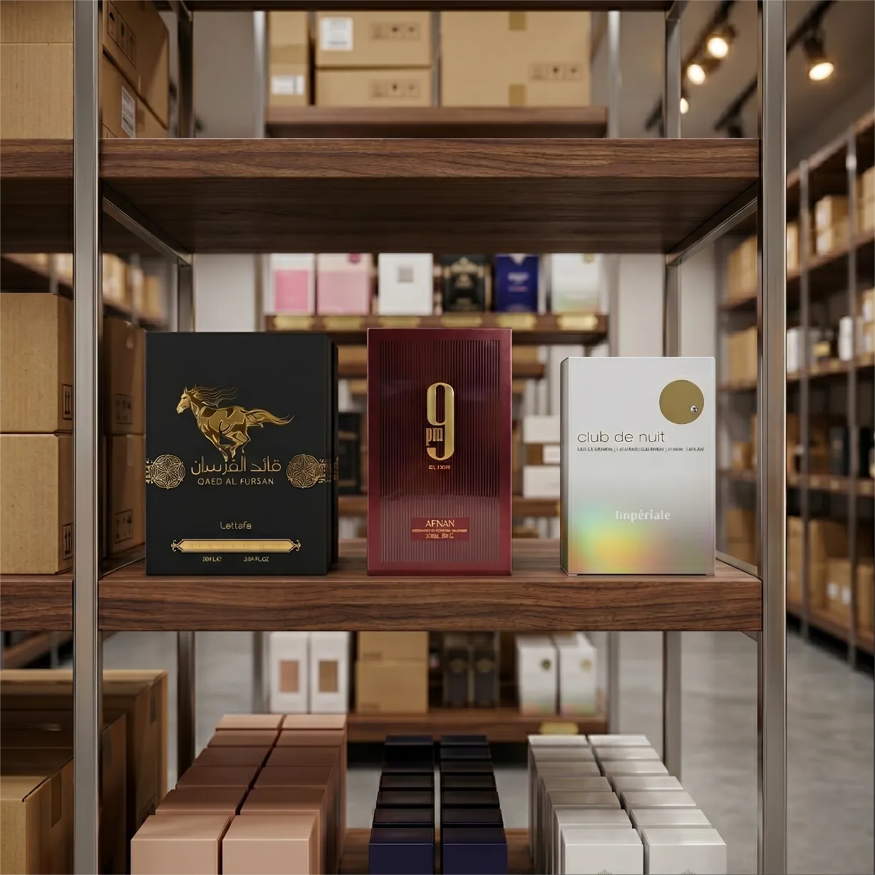 Perfumes en almacen