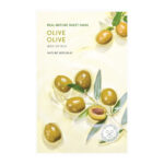 (Eu) Real Nature Sheet Mask Olive 23ml