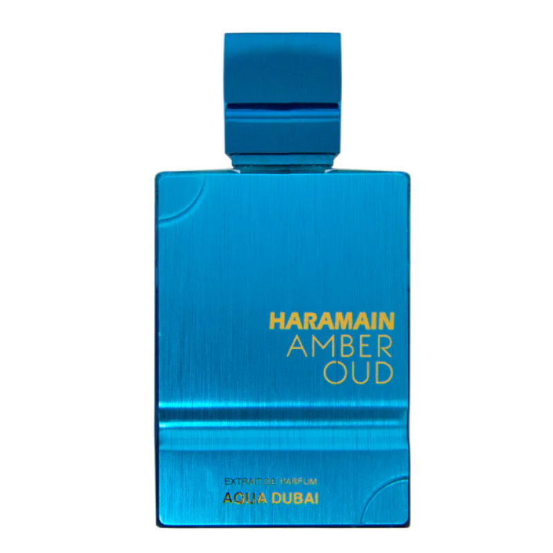 Al Haramain Amber Oud Aqua Dubai gift set (EXP 75 ml + EXP 30 ml + body mist 250 ml) - Image 3