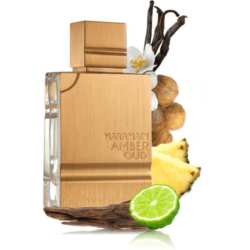 Al Haramain Amber Oud Gold Edition gift set (EDP 75 ml + EDP 30 ml + body mist 250 ml) - Image 4
