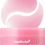 [Eup] Pdrn Pink Caffeine Collagen Eye Patch 60Pcs