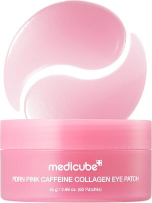[Eup] Pdrn Pink Caffeine Collagen Eye Patch 60Pcs